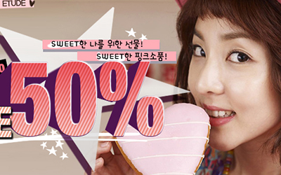 Etude Half Sale Promotion.